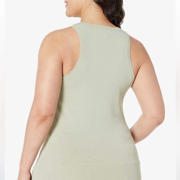 The Drop Women's Gina Fitted Sleeveless High-Neck Cut-In Sweater Tank - Picture 5 of 6